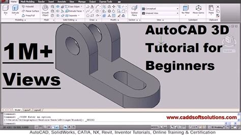 autocad 3d tutorial pdf.